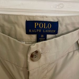 Ralph Lauren - khaki pants - big boys size 20